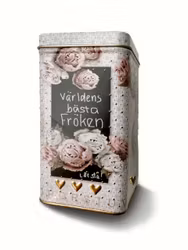 Klaras plåtburk Till fröken