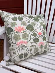 Kuddfodral Pelargon rosa
