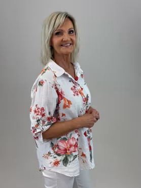 Mix by Heart Kelly blus blommönstrad