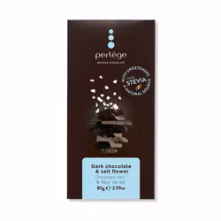 Steviasötad mörk choklad med havssalt