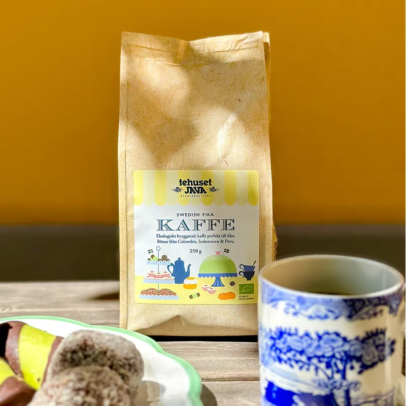 Swedish Fika ekologiskt bryggmalet kaffe 250 g