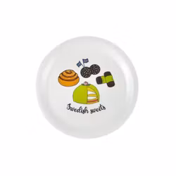 Glasunderlägg med kant Swedish sweets