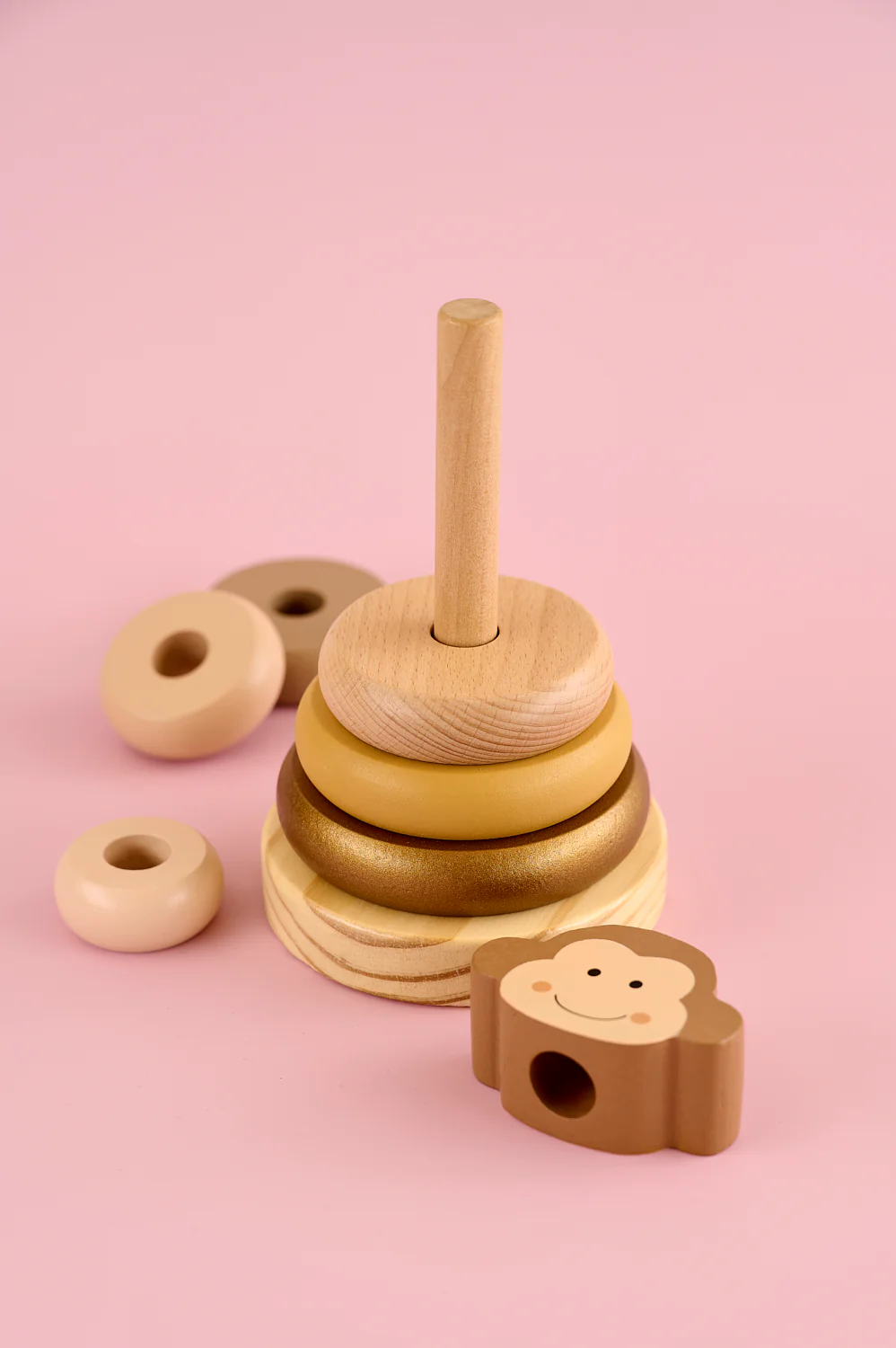 Monkey stapelleksak