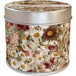 Doftljus med doft av blomsteräng