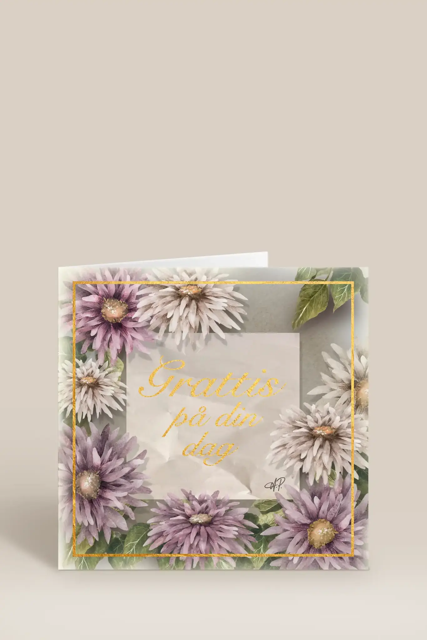 Grande Collection Grattis på din dag blommor