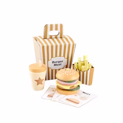 Hamburgare set stapelbar