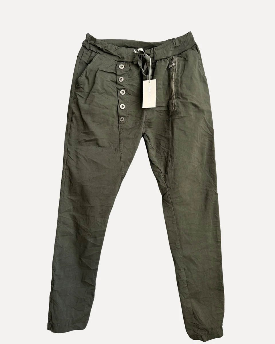 Reunion Box Milano byxor army