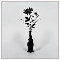 #Älska Plåt Dahlia svart