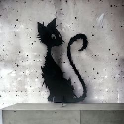#Älska Plåt Kattjäkeln Ragge svart