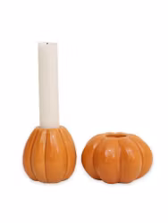 Fenja ljusstake pumpa ockra