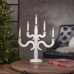 Star Trading Ljusmanschett Accessorize 7-pack röd