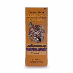Skurkarnas Skurk Mjölkchoklad Popping Candy Strawberry