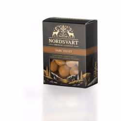 Nordsvart Dark Velvet chokladöverdragen saltlakrits i ask