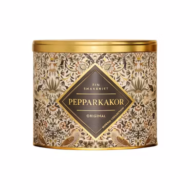 Finsmakeriets Pepparkakor Morris Strawberry Thief beige stor