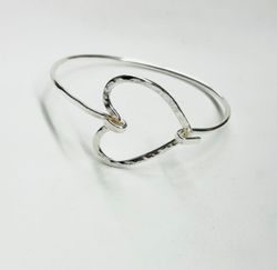 Armring hjärta med lås