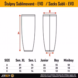 'EVO'' Ishockey Strømper