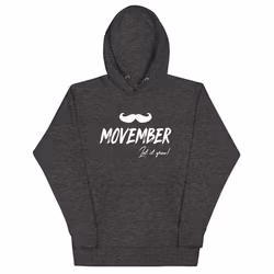 Unisex Hettegenser - MOVEMBER ''Let It Grow''