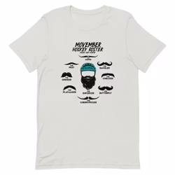 Unisex T-Skjorte - MOVEMBER ROSTER