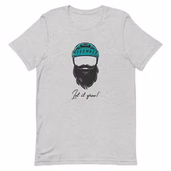 Unisex T-Skjorte - MOVEMBER LET IT GROW!
