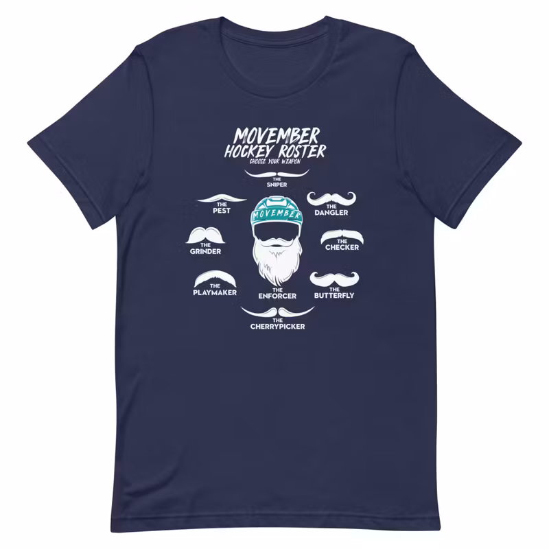 Unisex T-Skjorte V2 MOVEMBER