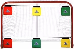 Hockeymål Med Backstop + Pro Shooting Targets