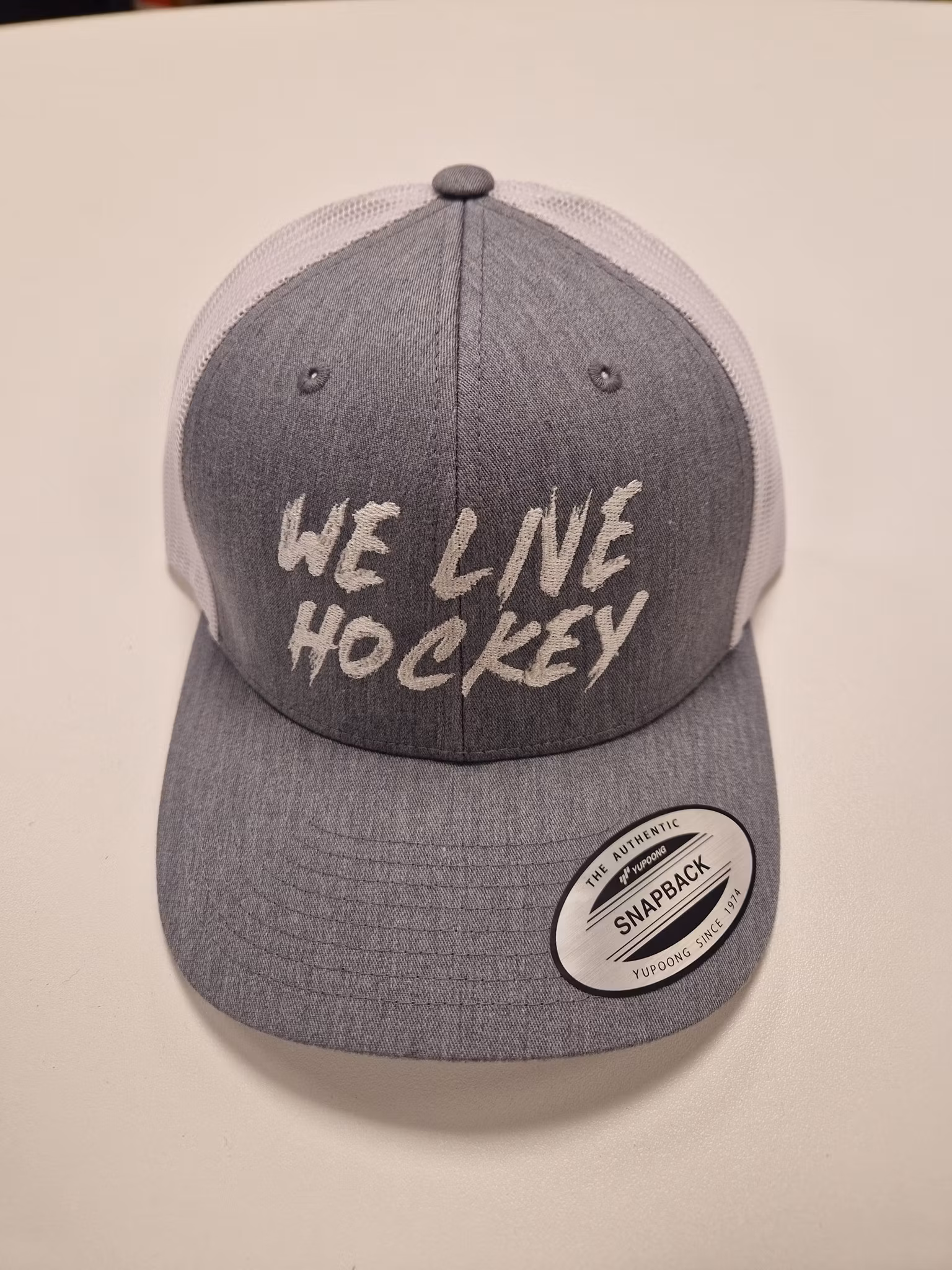 Trucker Cap -  WE LIVE HOCKEY #1