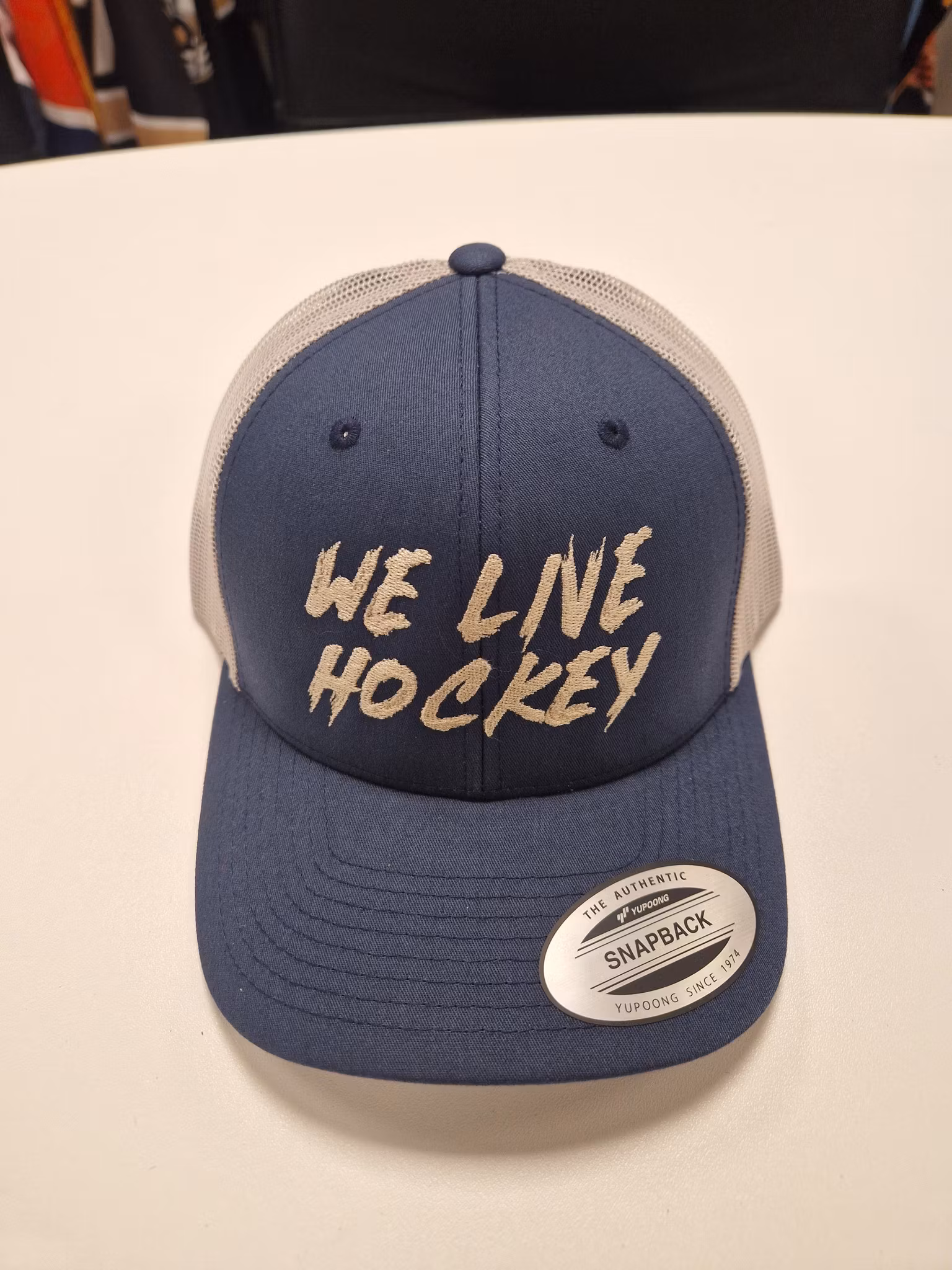 Copy of Trucker Cap -  WE LIVE HOCKEY #3