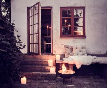 Barbeque eldkorg, stor