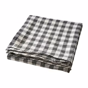 INGRID Bordsduk, Grön/elfenben