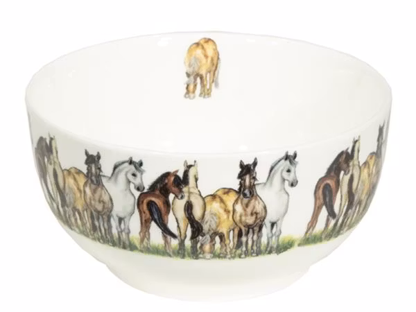 Skål med hästmotiv - Svensk originaldesign Camilla Ståhl, II-sort