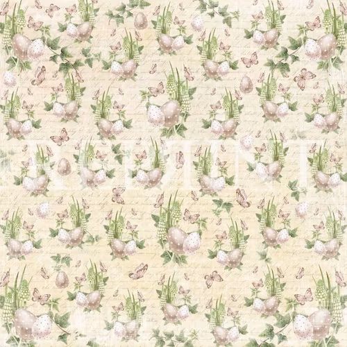 Mönsterpapper Easter - Spring Garden