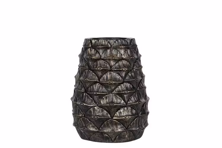 Kruka/Vas Palm Brunguld 19,5x25 cm