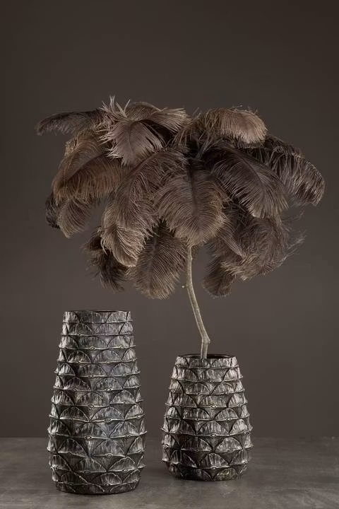 Kruka/Vas Palm Brunguld 19,5x25 cm