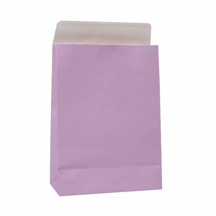 Presentpåse med tejpflick, lila