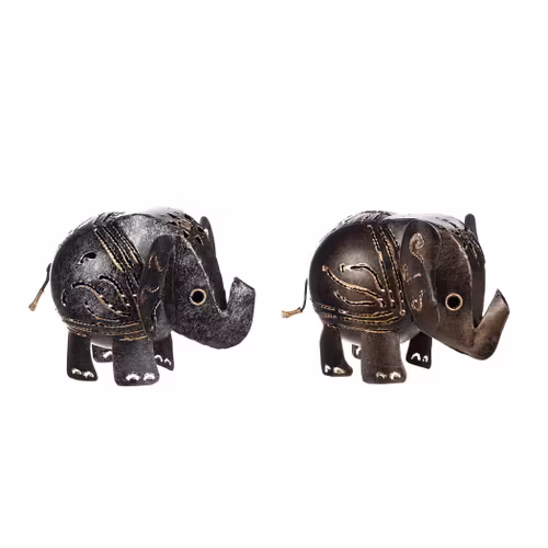 Elefant i hamrad plåt