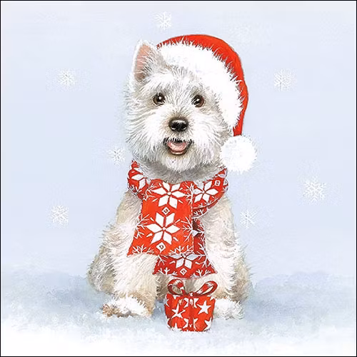 Julservett från Ambiente -  *Westie*