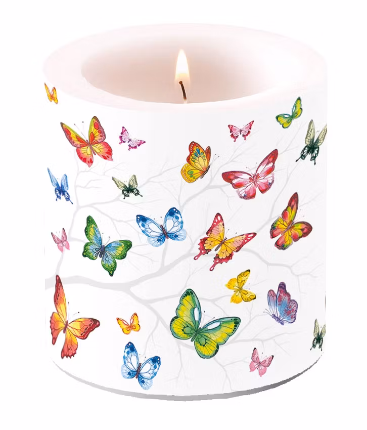 Dekorljus från Ambiente - *Färgglada fjärilar* - Colourful butterflies*