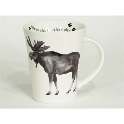 Vilda djur - Mugg med älgmotiv - Svensk originaldesign