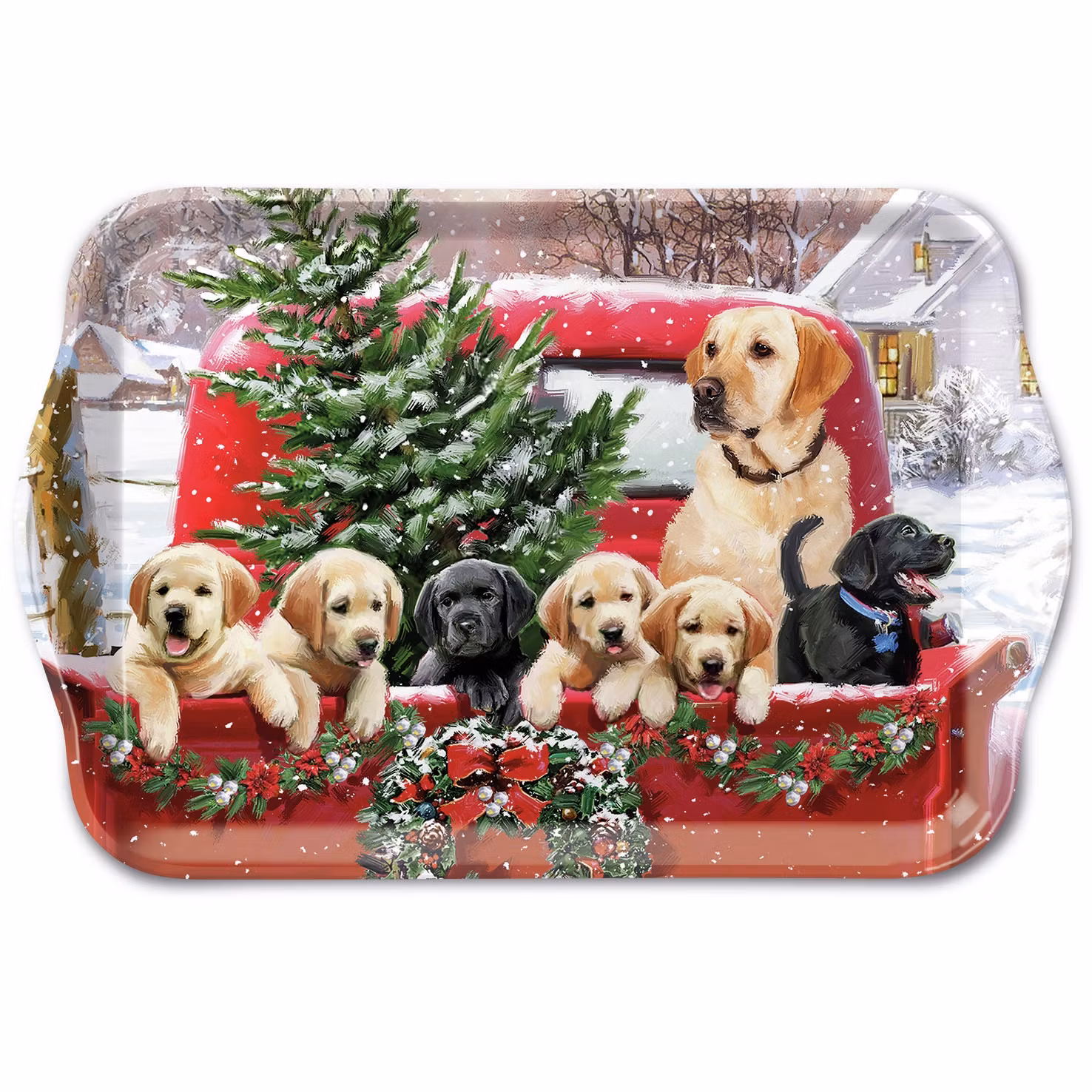 Bricka *Familjeresa* från Ambiente - Family trip