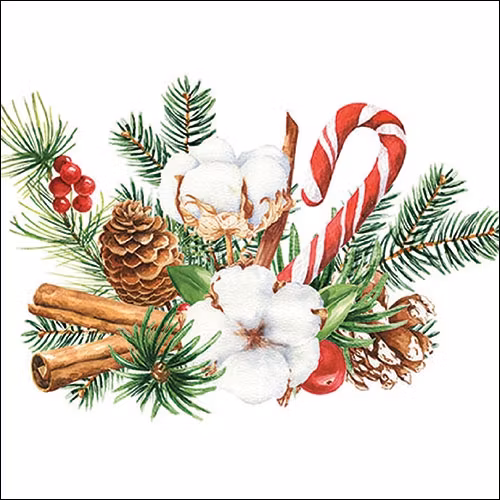Servett från Ambiente - *Jularrangemang* - Christmas arrangement