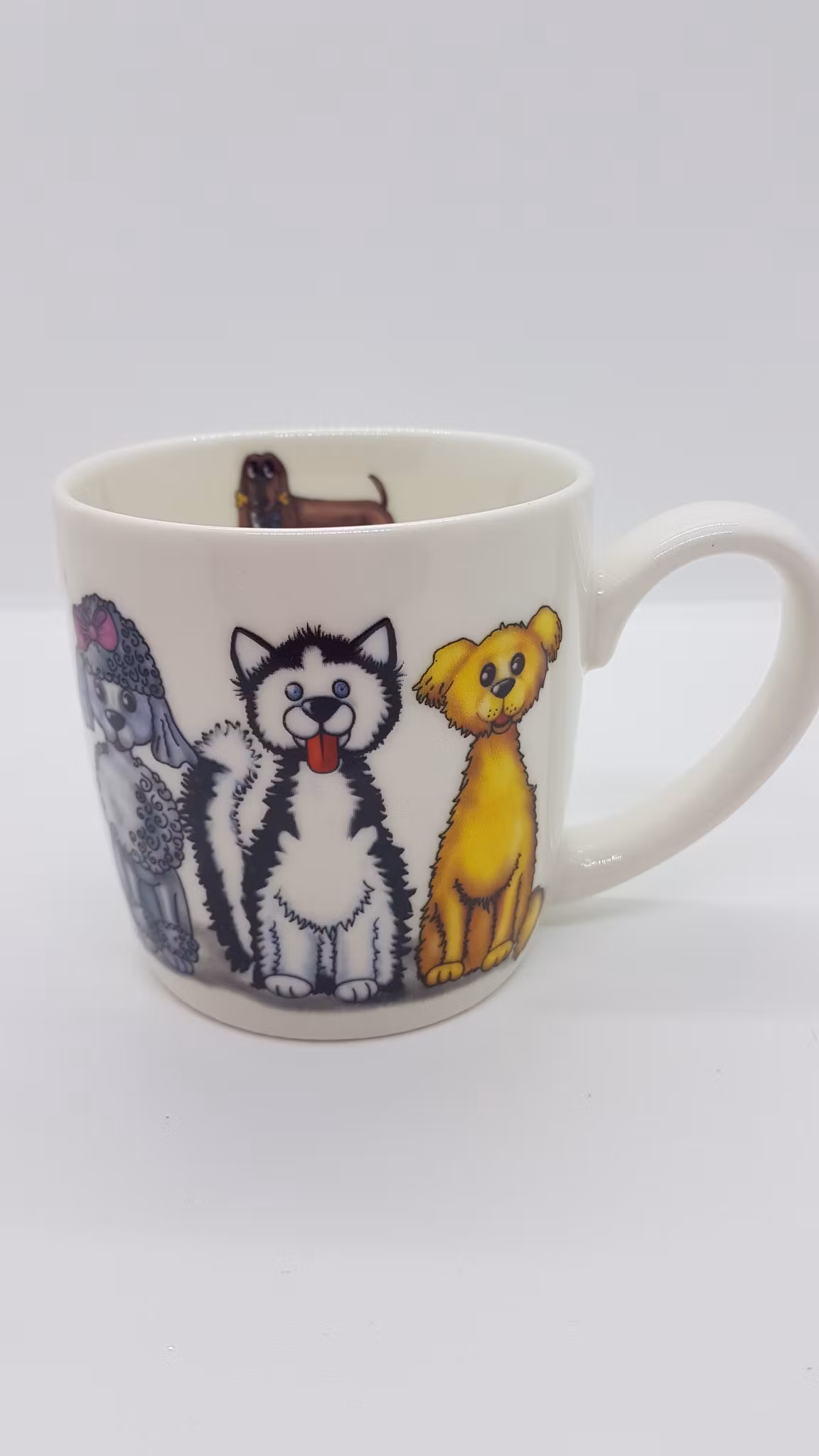 Mugg "Milos hundgäng" - Svensk design Viktoria Hagfeldt