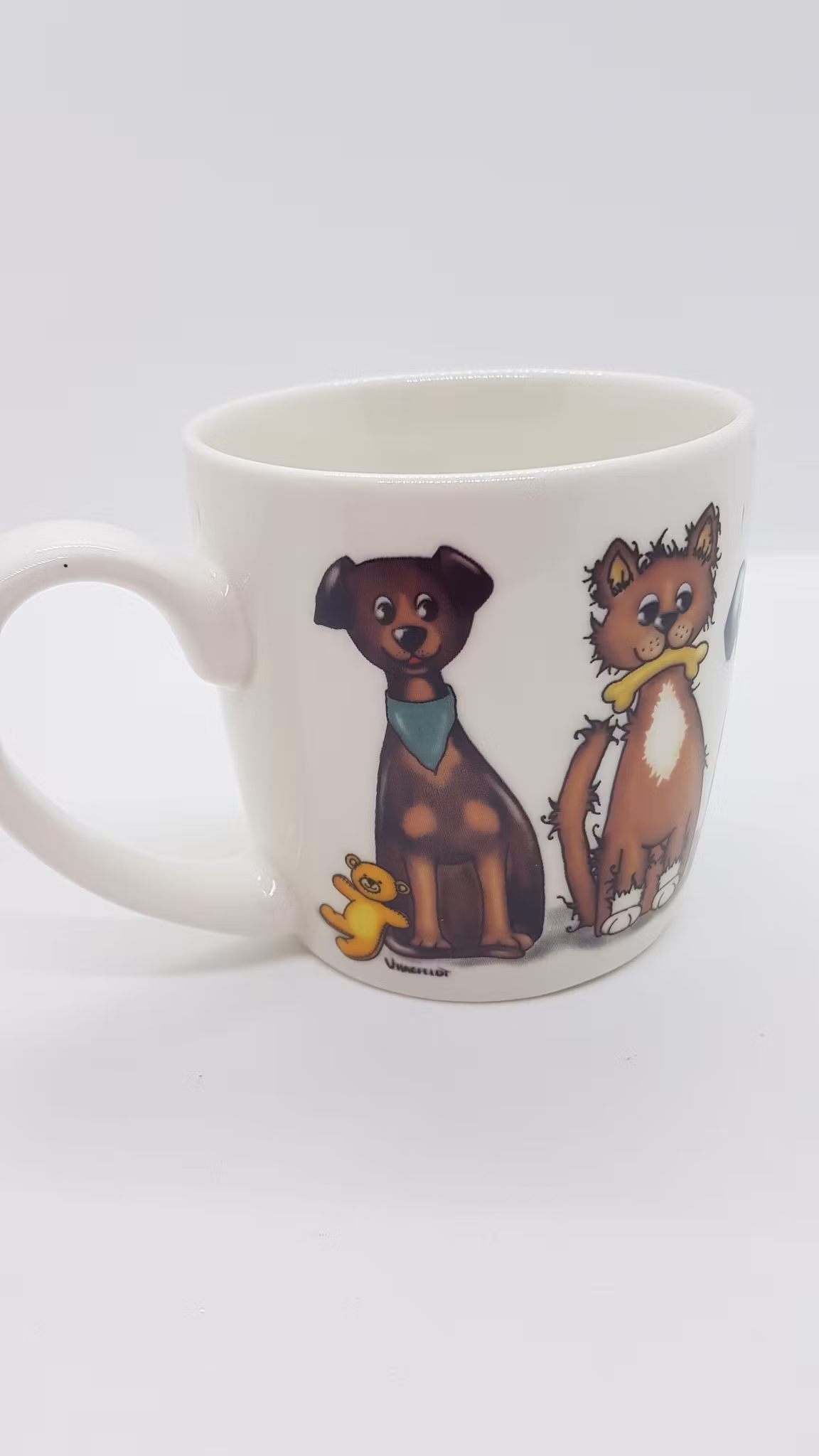 Mugg "Milos hundgäng" - Svensk design Viktoria Hagfeldt