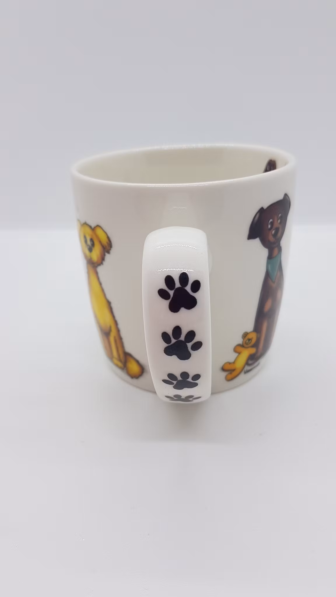 Mugg "Milos hundgäng" - Svensk design Viktoria Hagfeldt