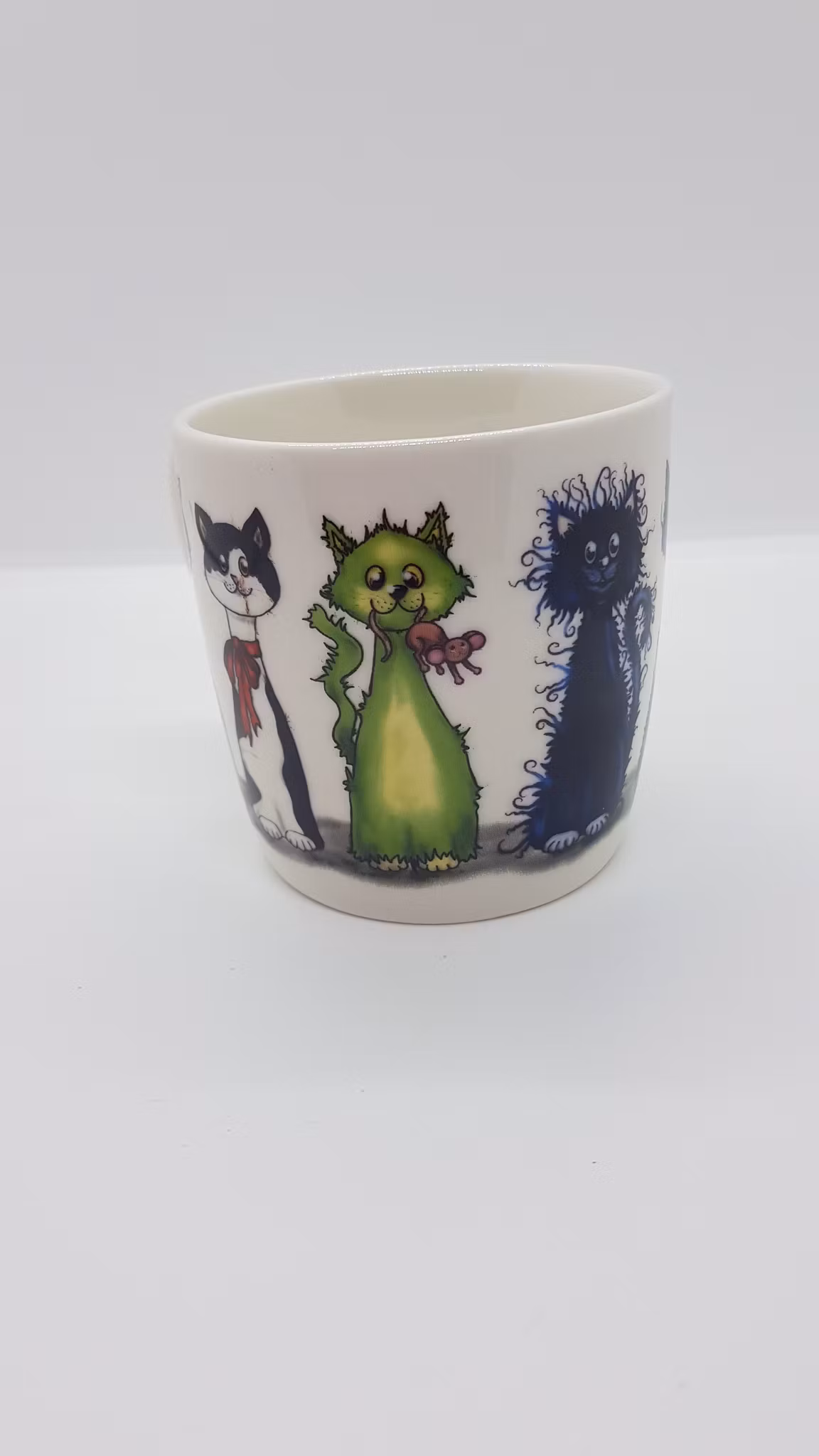 Mugg "Kattgäng Gurra" - Svensk design Viktoria Hagfeldt