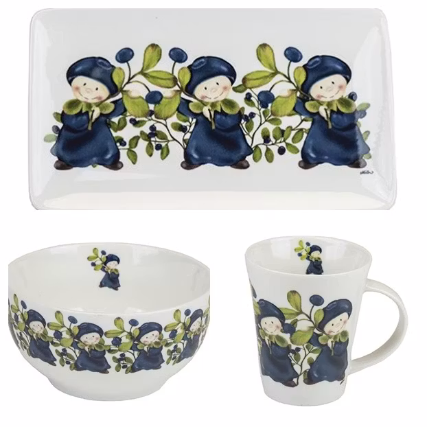 Frukostpaket blåbär, tre delar - rejält nedsatt pris