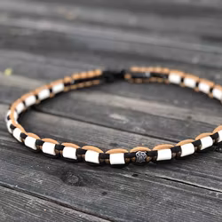 L Fästinghalsband (50-66 cm)