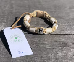 16 cm fästingarmband GoldBrown
