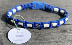 36 cm fästinghalsband RoyalBlue