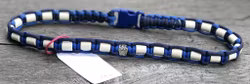 57 cm fästinghalsband MarinBlue/RoyalBlue