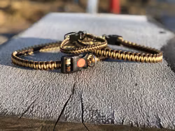 S Enkelradigt Cobra knot (20-39 cm)